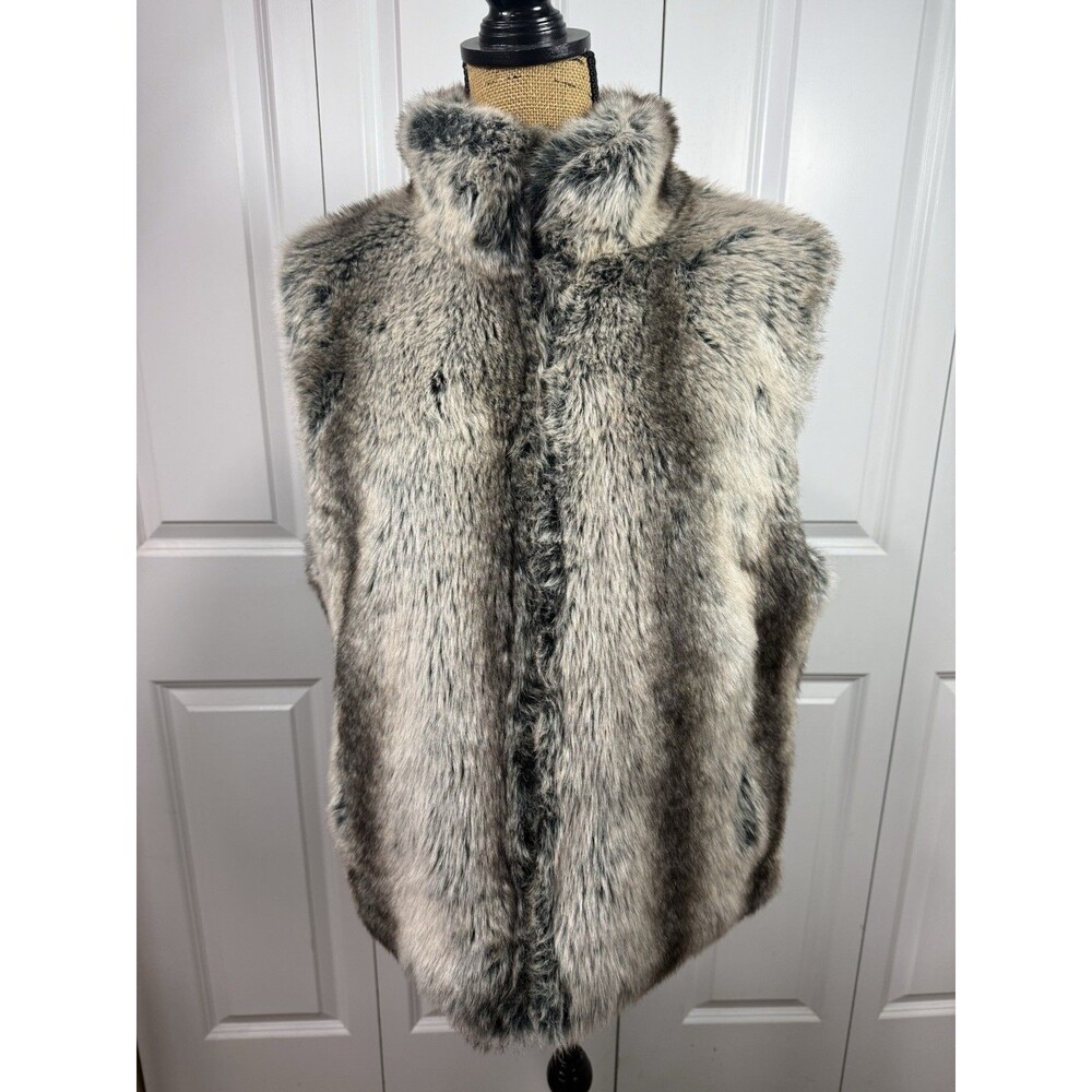 Blassport Reversible Faux Fur Vest L Womens
